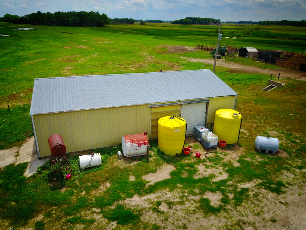 Spring Valley West Ranch, Nebraska machine sheds