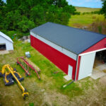 Spring Valley West Ranch, Nebraska machine sheds