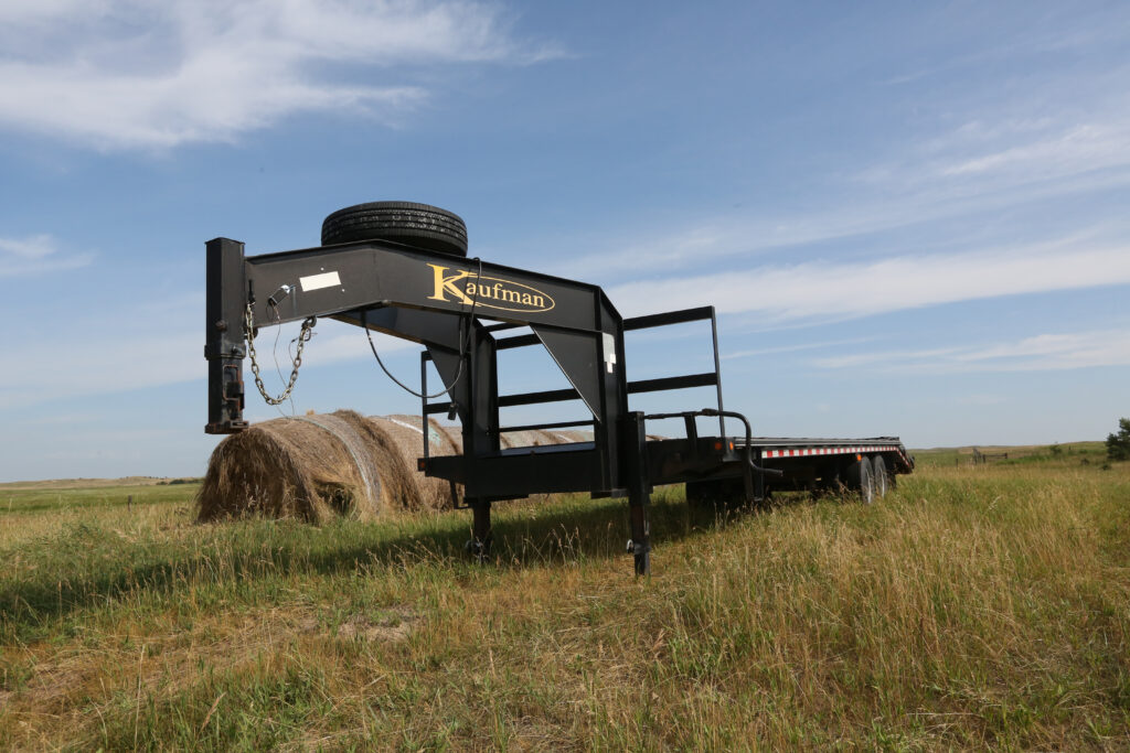 Spring Valley West Ranch, Nebraska flatbed trailer