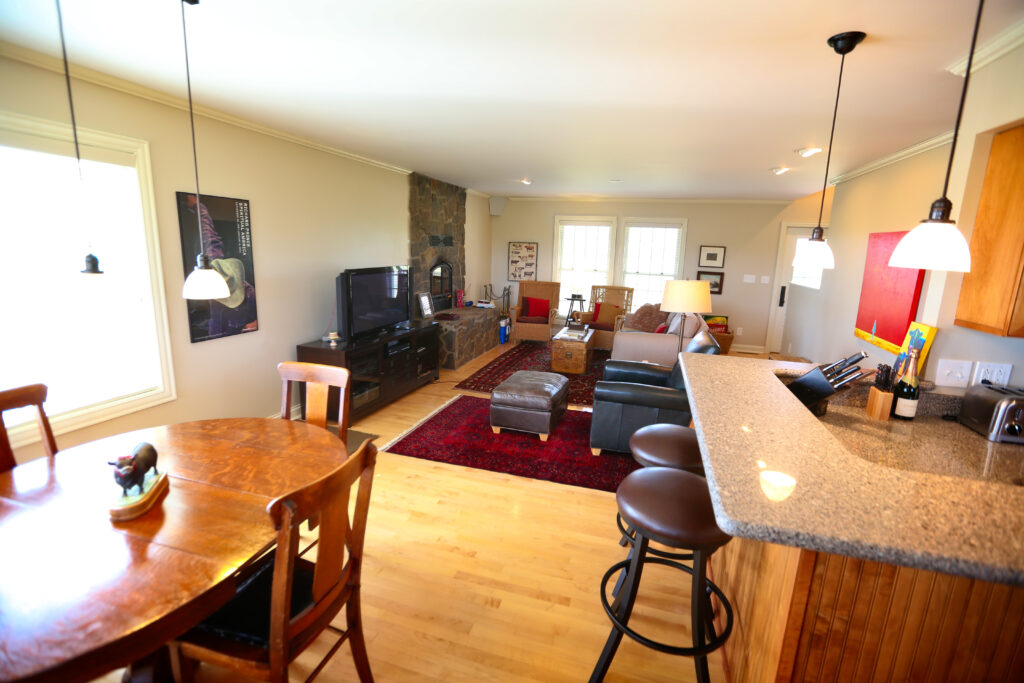 Sandhills West Ranch for Sale in Rock County, Nebraska house #2 living room