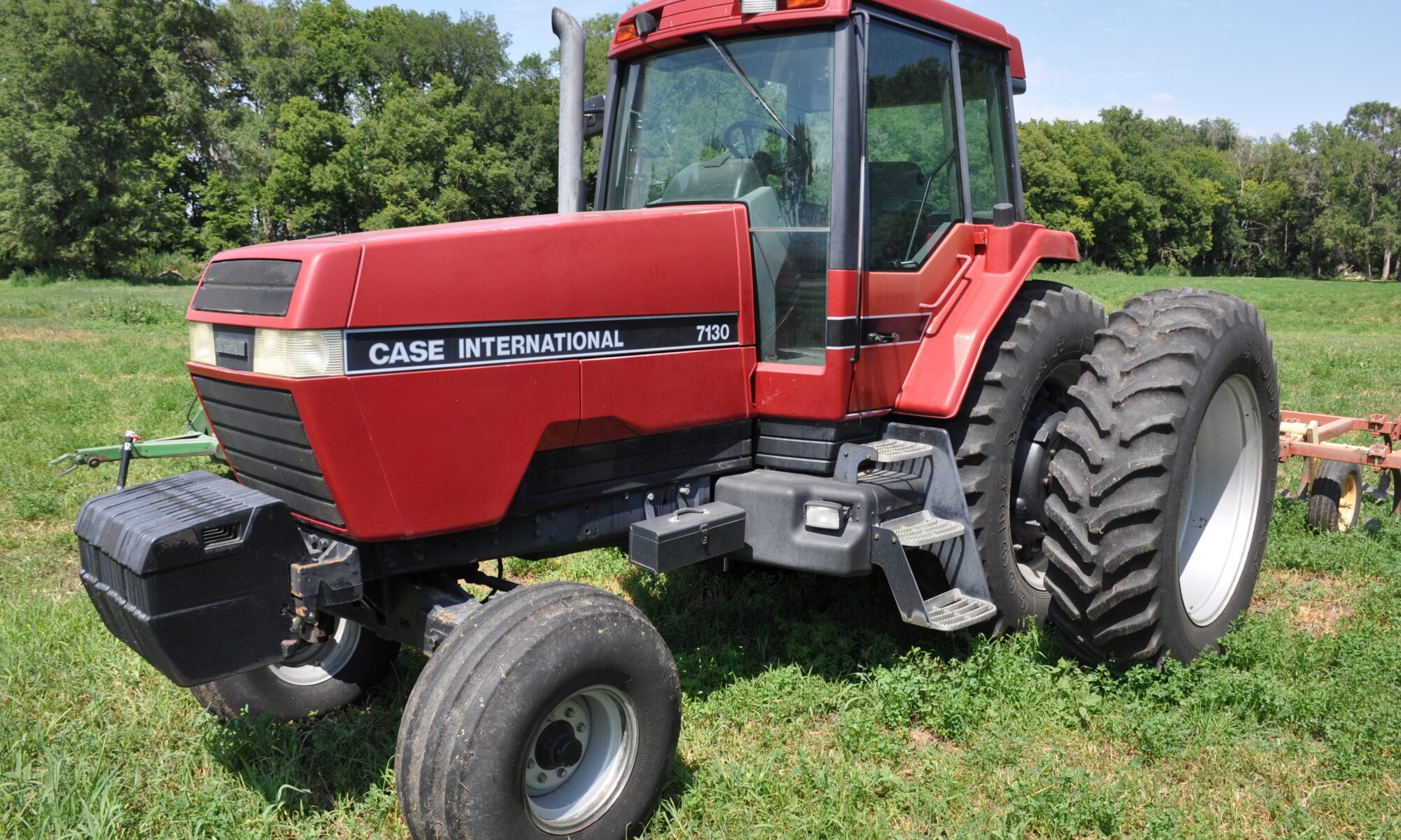 Tractor for sale on online auction